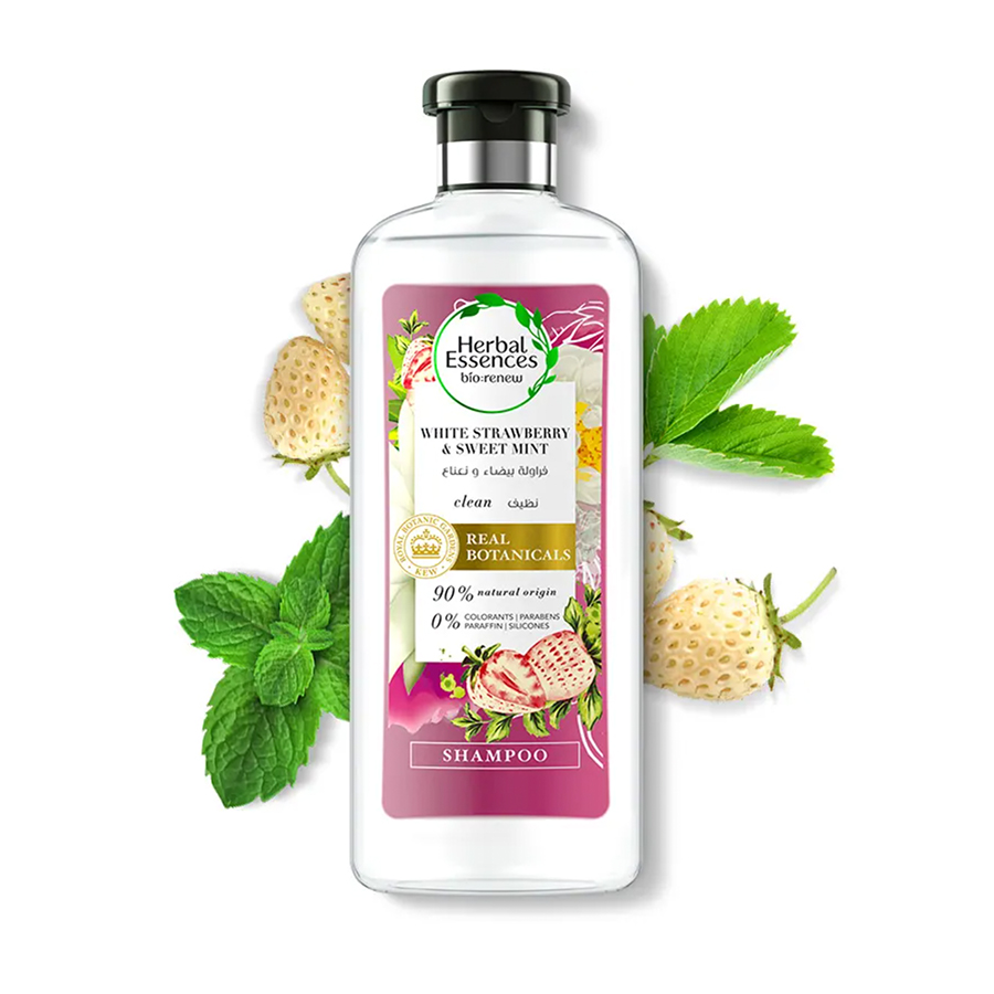Herbal Essences Bio Renew Clean White Strawberry & Sweet Mint Shampoo